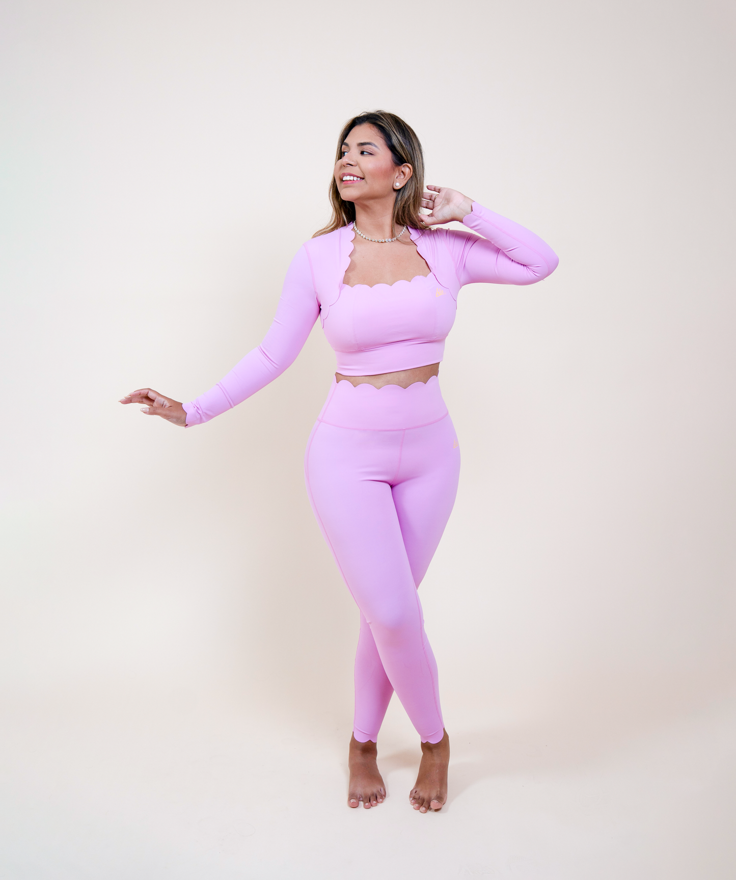 Conjunto deportivo sin costuras Cloud: ropa deportiva viral para esculpir