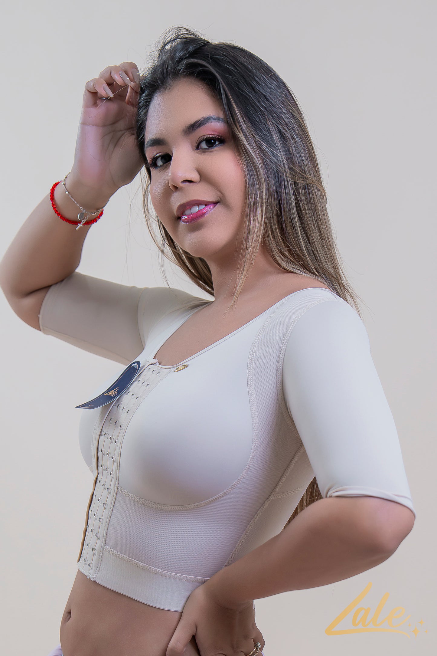 Arm Coverage Bra - Women's Basic Minimalist Design for Comfort and Support