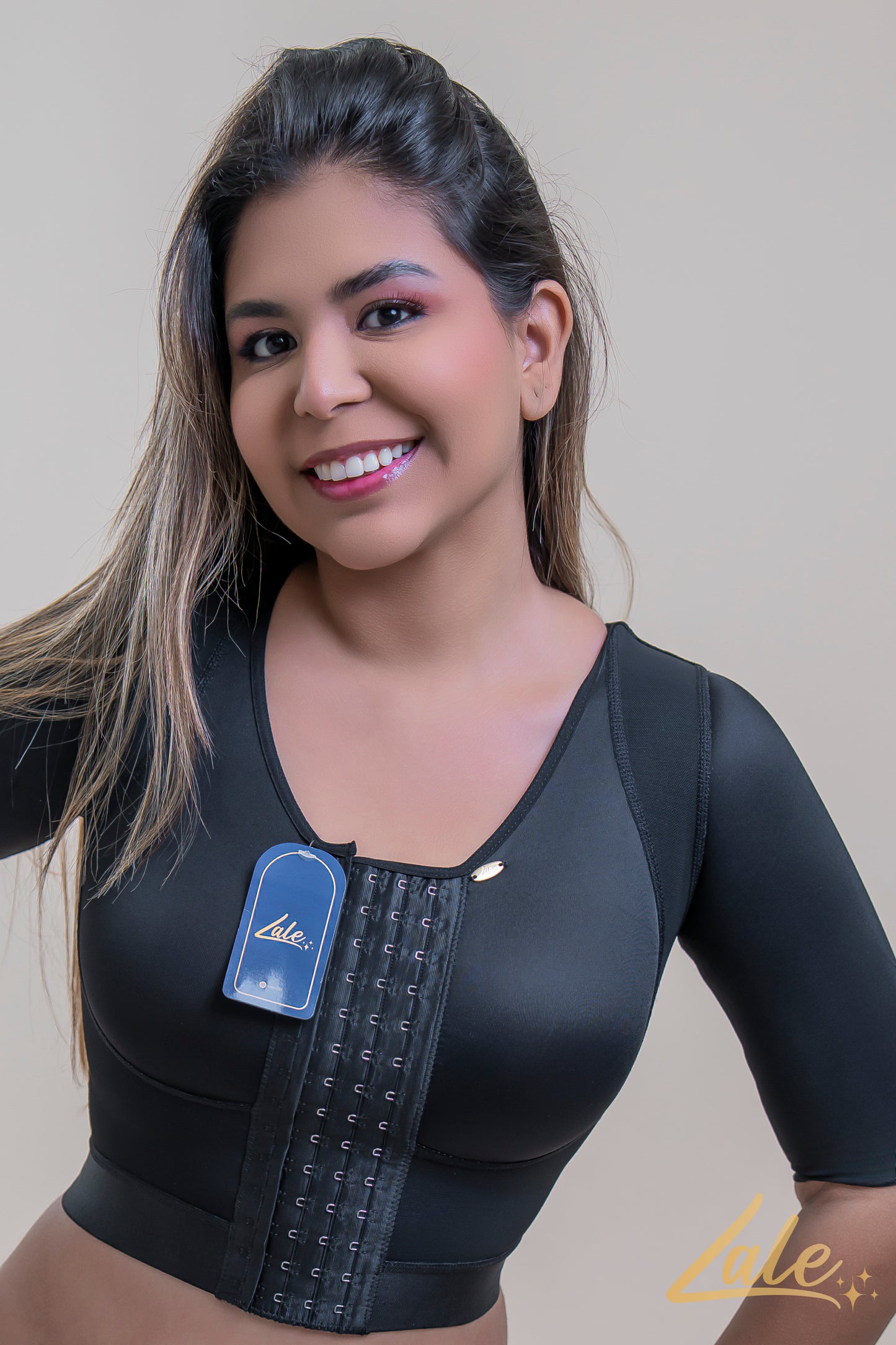 Arm Coverage Bra - Women's Basic Minimalist Design for Comfort and Support