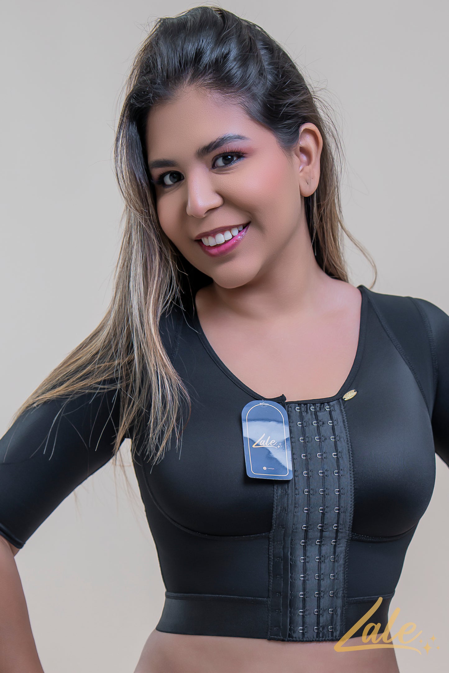 Arm Coverage Bra - Women's Basic Minimalist Design for Comfort and Support