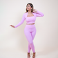 Conjunto deportivo sin costuras Cloud: ropa deportiva viral para esculpir