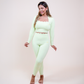 Conjunto deportivo sin costuras Cloud: ropa deportiva viral para esculpir