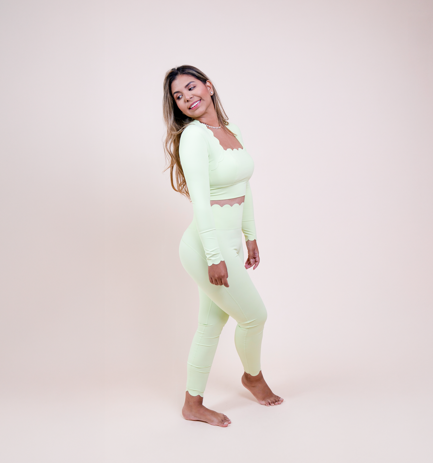 Conjunto deportivo sin costuras Cloud: ropa deportiva viral para esculpir