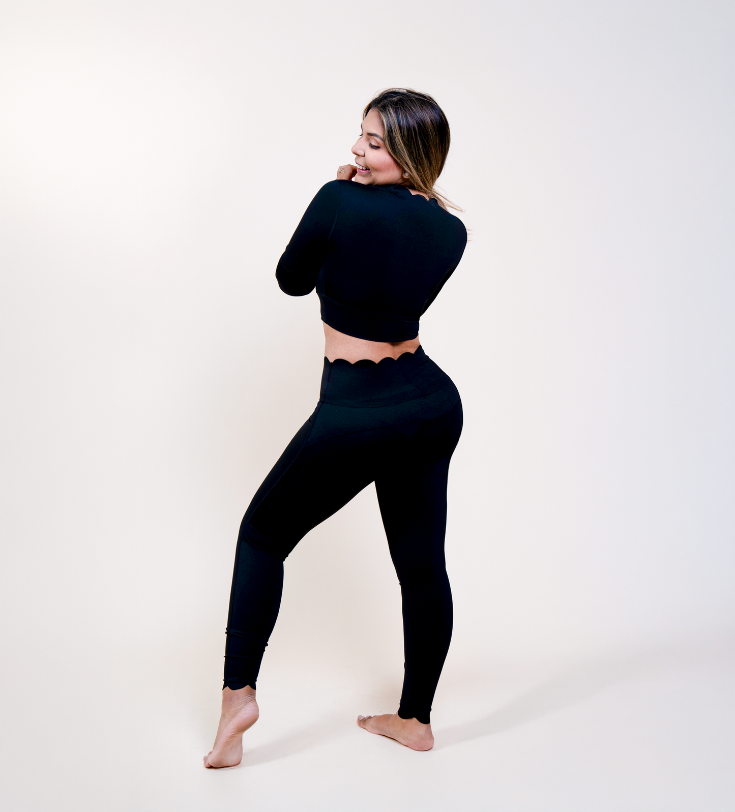 Conjunto deportivo sin costuras Cloud: ropa deportiva viral para esculpir