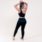 Conjunto moldeador festoneado sin costuras: 2 piezas para entrenar y estar en casa