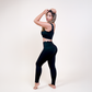 Conjunto moldeador festoneado sin costuras: 2 piezas para entrenar y estar en casa