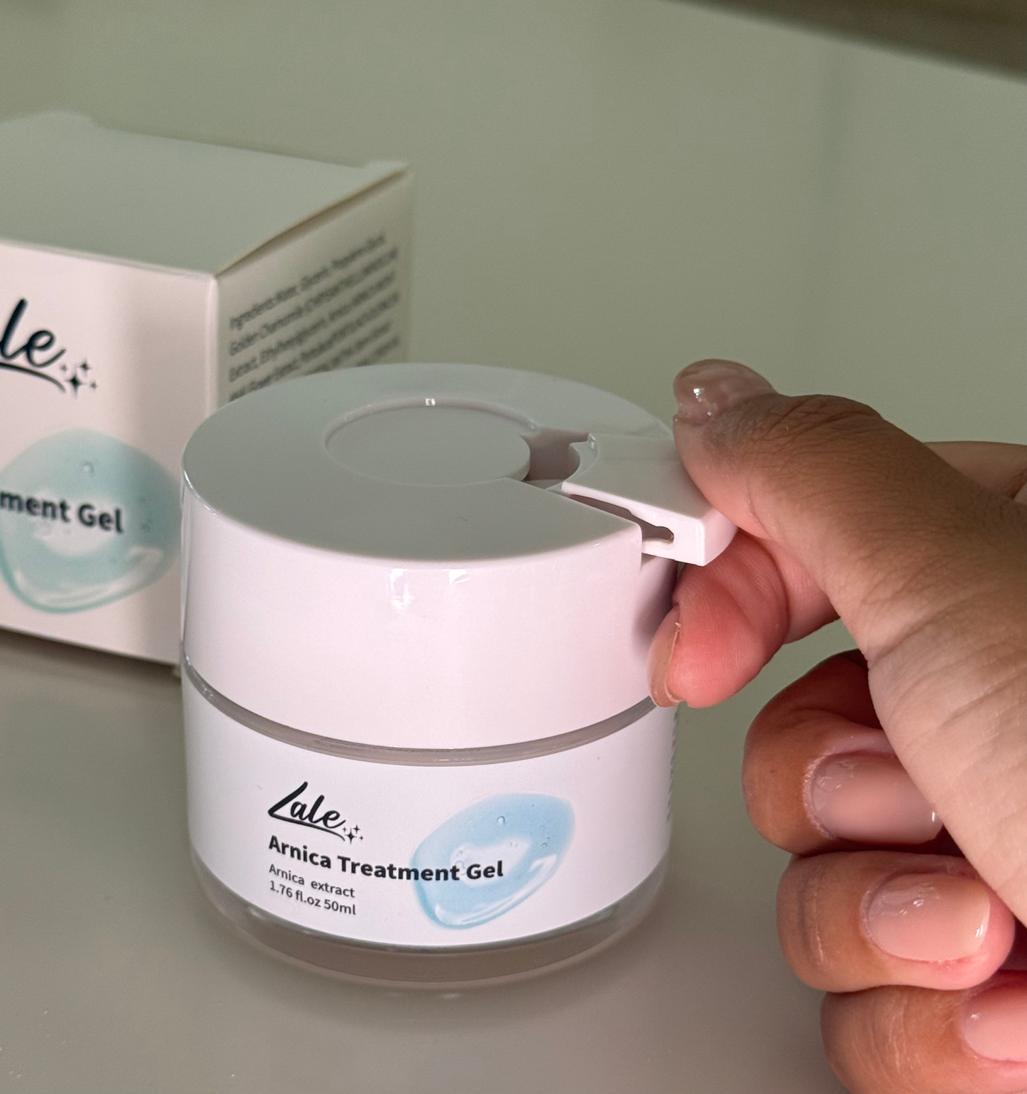 Crema de alivio con árnica de Lale: fórmula de rápida absorción y recuperación natural