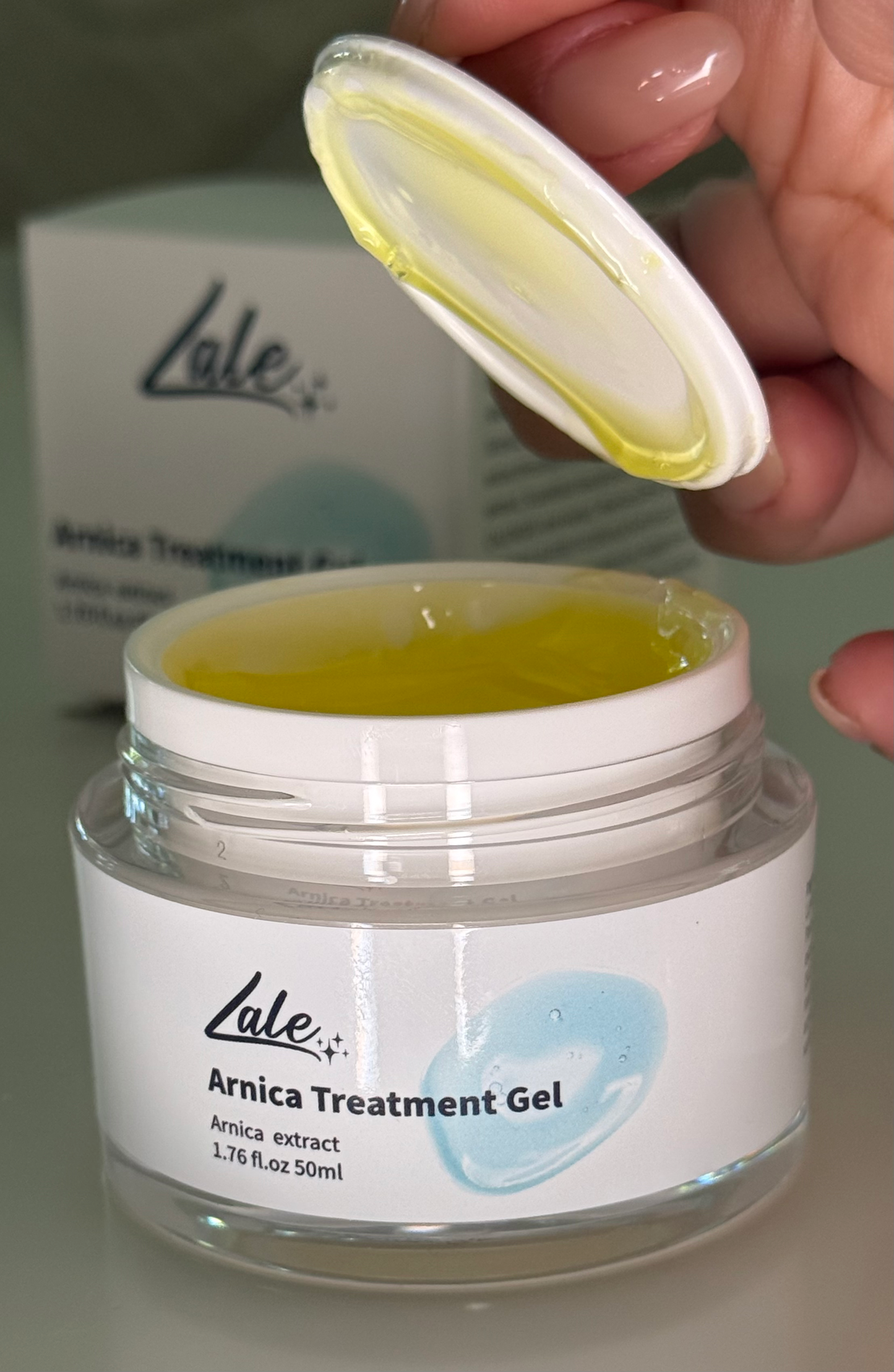 Crema de alivio con árnica de Lale: fórmula de rápida absorción y recuperación natural