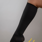 Medias de compresión hasta la rodilla para recuperación posoperatoria